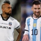 El gesto de Lionel Messi para Arturo Vidal en la previa de Argentina vs. Chile
