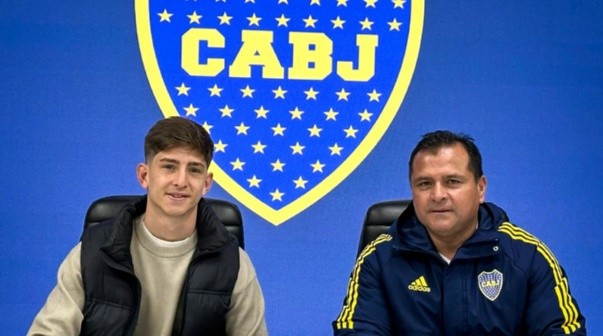 Tomás Belmonte sorprendió al ser presentado en Boca: 