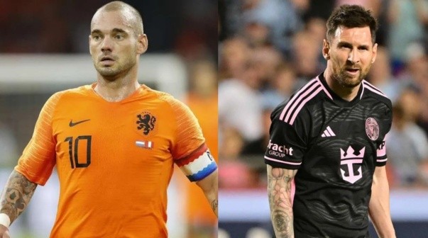 Sneijder le apuntó a Messi por el Balón de Oro 2010: 