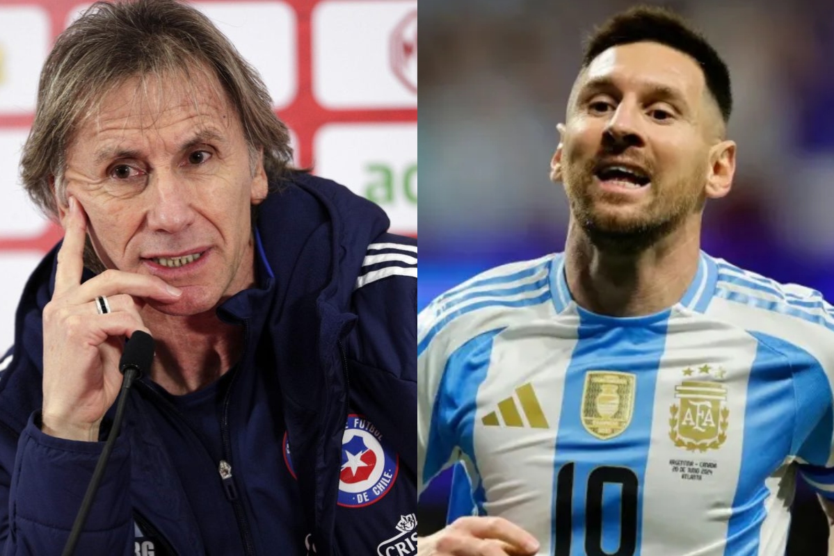 El inesperado palito de Ricardo Gareca para Lionel Messi: 
