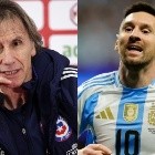El inesperado palito de Ricardo Gareca para Lionel Messi: 