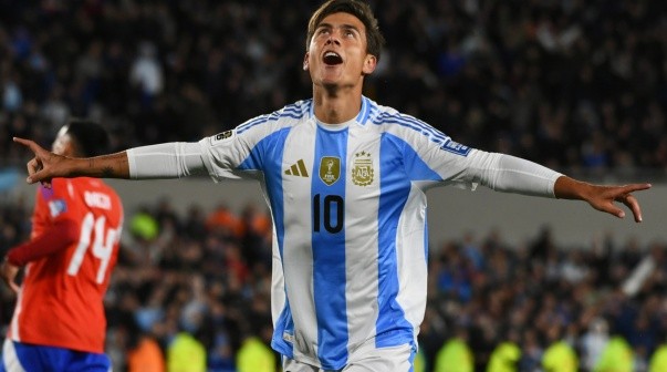 Paulo Dybala.
Argentina vs Chile. Eliminatorias Copa del Mundo 2026. Fotobaires 5/9/2024