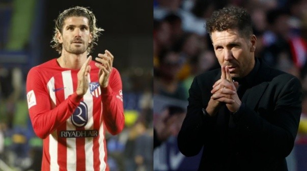 De Paul sentenció al Cholo Simeone en Atlético Madrid: 