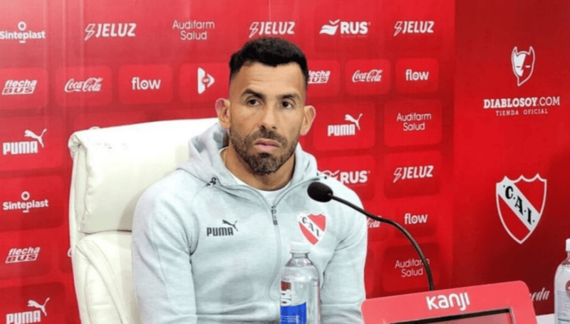 El picante mensaje de Independiente a Tevez antes de recibirlo contra Talleres 