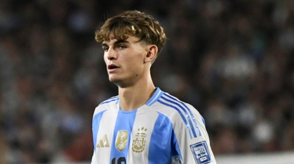 Nico Paz. Argentina vs Bolivia. Eliminatoria Sudamericana Copa del Mundo 2026. 15/10/2024. Fotobaires