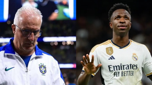 El DT de Brasil se quejó por la derrota de Vinícius en el Balón de Oro: 