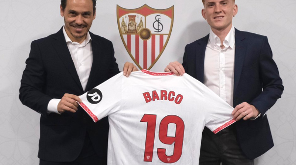 El inesperado anuncio del DT de Sevilla sobre el futuro de Barco: 