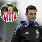 Scaloni se plantó con Cholo Simeone por el presente de Julián Álvarez: 