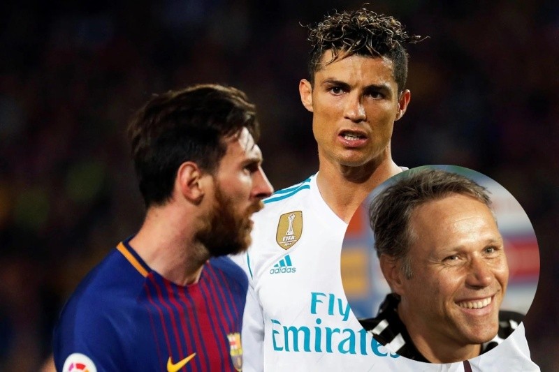 Van Basten comparó a Messi con Cristiano Ronaldo e impactó Van Basten comparó a Messi con Cristiano Ronaldo e impactó