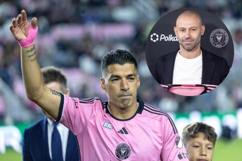 Luis Suárez volvió a responderle a Javier Mascherano en Inter Miami Luis Suárez volvió a responderle a Javier Mascherano en Inter Miami