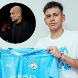 La decisión que tomó Guardiola con Echeverri tras su primera convocatoria en el City