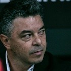 MG - BELO HORIZONTE - 22/10/2024 - COPA LIBERTADORES 2024, ATLETICO X RIVER PLATE -Marcelo Gallardo tecnico do River Plate durante partida contra o Atletico no estadio Arena MRV pelo campeonato Copa Libertadores 2024. Foto: Fernando Moreno/AGIF
