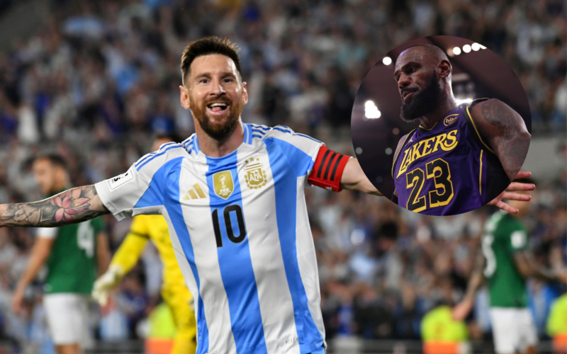 Lebron James se rindió ante Messi y se sumó al debate con Cristiano Ronaldo. Lebron James se rindió ante Messi y se sumó al debate con Cristiano Ronaldo.
