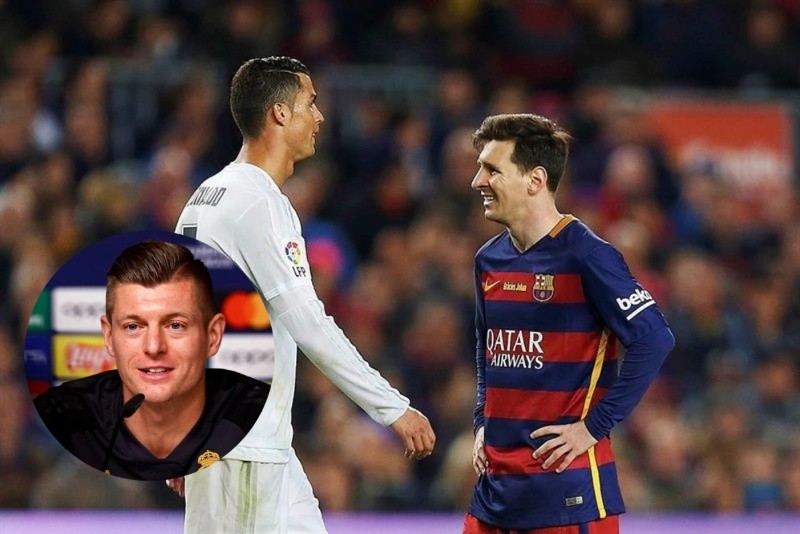 La respuesta de Kroos sobre el debate entre Messi y Cristiano La respuesta de Kroos sobre el debate entre Messi y Cristiano