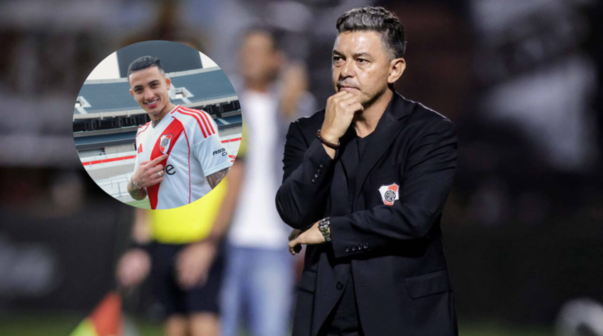 Gallardo sentenció a Castaño tras su roja en River: 