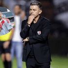 Gallardo sentenció a Castaño tras su roja en River: 