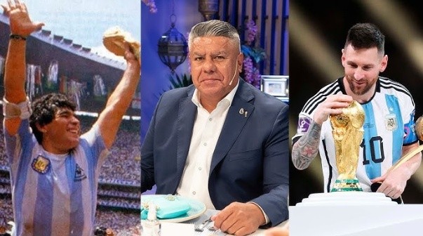 ¿Maradona o Messi? Chiqui Tapia se metió en el debate: 
