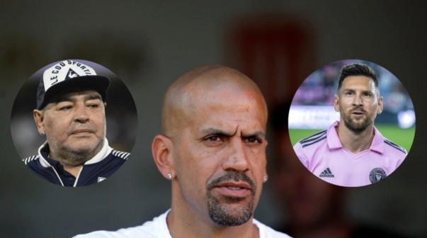 Verón dijo quién es mejor entre Messi y Maradona: 