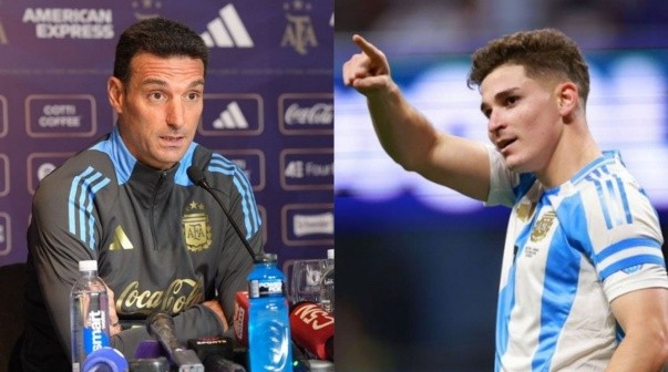 Golpazo para Scaloni con Julián Álvarez en la Selección Argentina: 