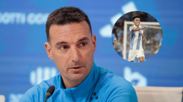 Scaloni sentenció a Almada en la Selección Argentina: 