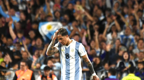 Enzo Fernández. Argentina vs Brasil. Eliminatorias Copa del Mundo 2026. Fotobaires 25/3/2025