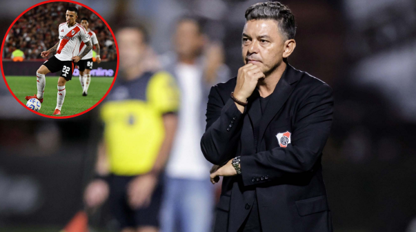 Gallardo, tajante con el debut de Kevin Castaño en River: 