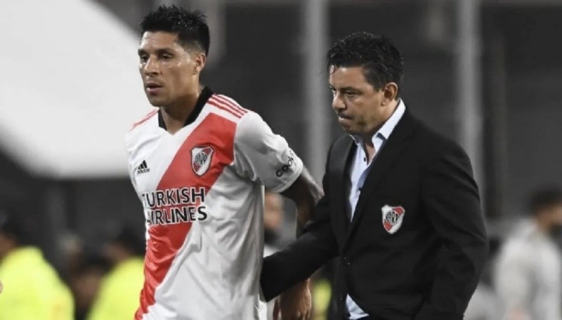 El problema de Gallardo con Enzo Pérez de cara al River vs Independiente Rivadavia 