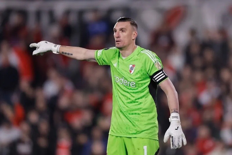 Armani, caliente tras el empate entre River y Universitario Armani, caliente tras el empate entre River y Universitario