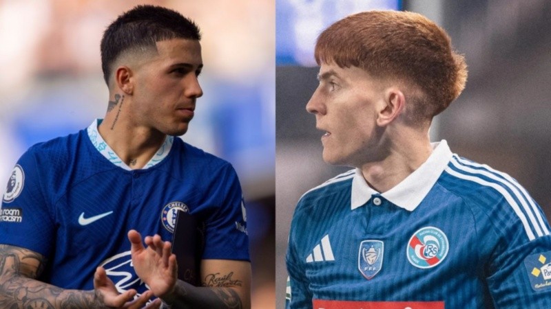 La rompió con el Colo Barco en Estrasburgo y Chelsea lo juntaría con Enzo Fernández La rompió con el Colo Barco en Estrasburgo y Chelsea lo juntaría con Enzo Fernández