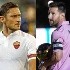 La polémica declaración de Francesco Totti sobre Lionel Messi: 
