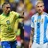Paredes volvió a responderle a Rapinha tras la goleada de Argentina vs. Brasil: 