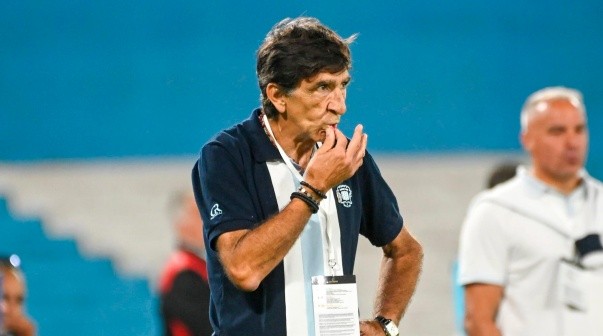 Gustavo Costas. Racing de Avellaneda vs Bucaramanga. Copa Libertadores. Conmebol. Fase de Grupo. 10/4/2025