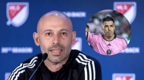 Mascherano, terminante con Suárez en Inter Miami: 
