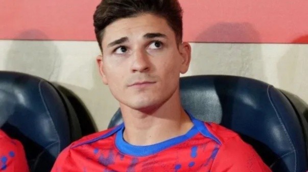 El inesperado susto para Julián Álvarez en el Atlético de Madrid