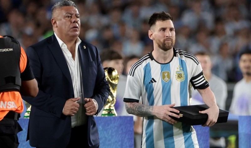El presidente de Newell's volvió a ilusionar sobre Messi El presidente de Newell's volvió a ilusionar sobre Messi
