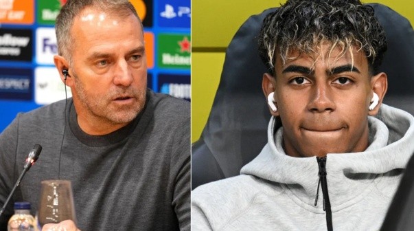 Hansi Flick explotó contra la Selección de España por la lesión de Lamine Yamal: 