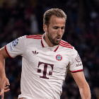 El festejo de Harry Kane en Bayern Münich tras el primer título de su carrera: 
