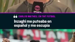 El ex defensor del Rojo, Carlos Matheu, pasó por TNT Fútbol y revivió momentos inolvidables de su carrera, como aquel en el que enfrentó a Filippo Inzaghi en Italia.