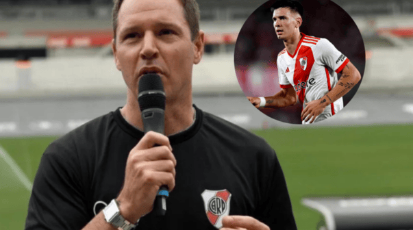 Brito, sin vueltas con la salida de Mastantuono de River: 