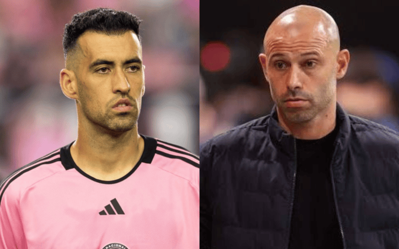 Mascherano contestó a los picantes dichos de Busquets en Inter Miami Mascherano contestó a los picantes dichos de Busquets en Inter Miami