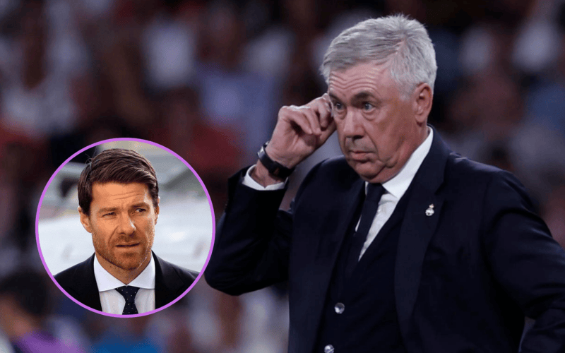 Carlo Ancelotti apuntó a Xabi Alonso en Real Madrid y sorprendió Carlo Ancelotti apuntó a Xabi Alonso en Real Madrid y sorprendió