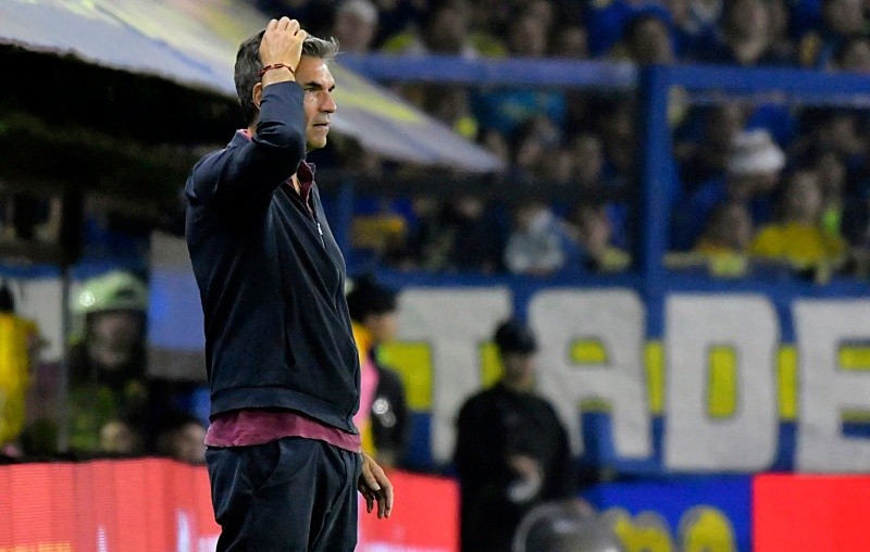 Mauricio Pellegrino, DT de Lanús, caliente por la eliminación con Boca Mauricio Pellegrino, DT de Lanús, caliente por la eliminación con Boca