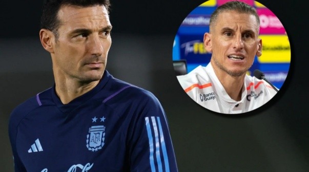 Beccacece, sin filtro sobre Scaloni en la Selección Argentina: 