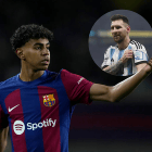 Lamine Yamal se plantó y advirtió a Messi: 