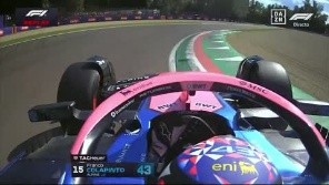 El joven argentino sufrió un fuerte golpe en la clasificación del Gran Premio de Imola, pero se encuentra en buen estado.