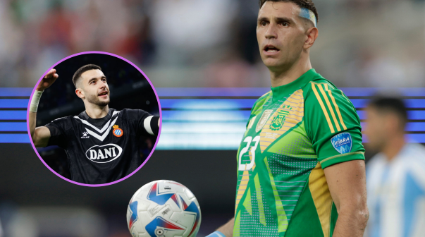 Cómo ataja Joan García, el inesperado posible reemplazo del 'Dibu' Martínez en Aston Villa