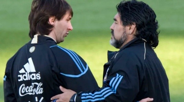 'Cholo' Simeone respondió entre Lionel Messi y Diego Maradona: 