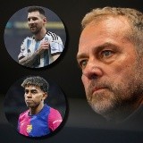 El DT de Barcelona respondió quién es mejor entre Messi y Yamal: 