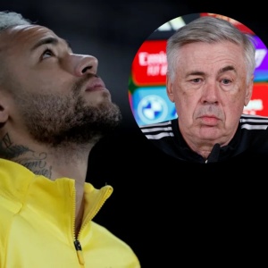 Neymar le respondió a Ancelotti tras no ser citado en Brasil: 