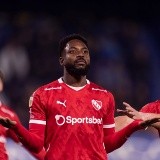 Angulo explicó su festejo a lo Driussi tras su gol a Boca: 